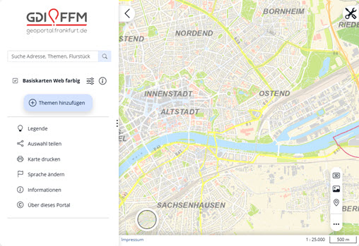 Neue Geoportal-Version