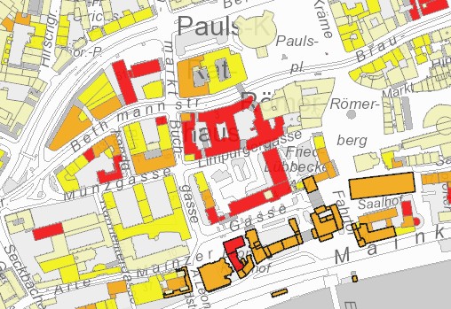 Mögliche Überflutungsbetroffenheit