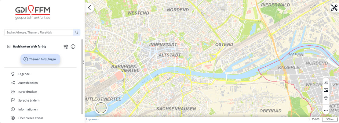 Neue Geoportal-Version